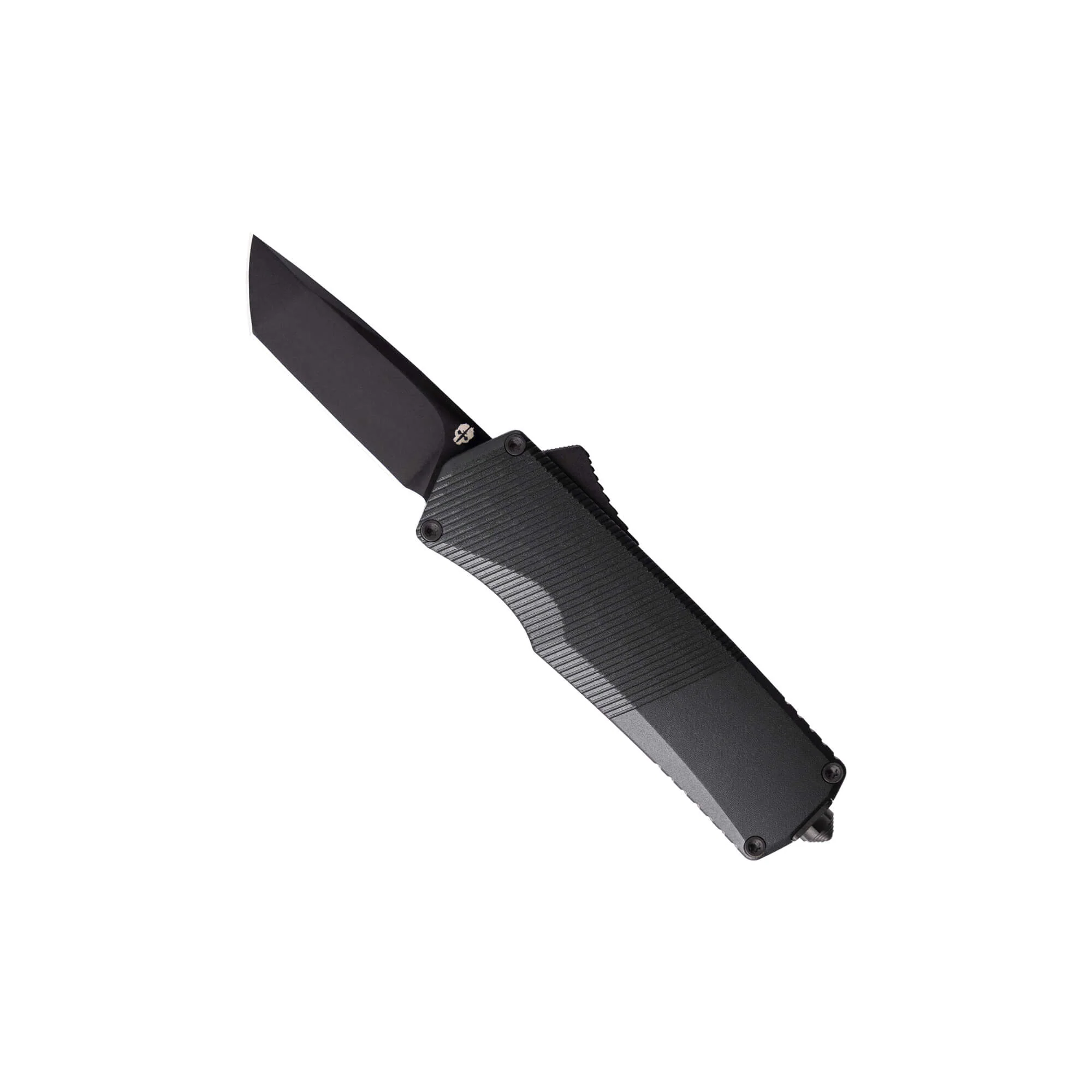 Tekto Gear A5 SPRY mini knife with S35VN steel blade and precision-contoured gray handle, ideal for everyday tasks.